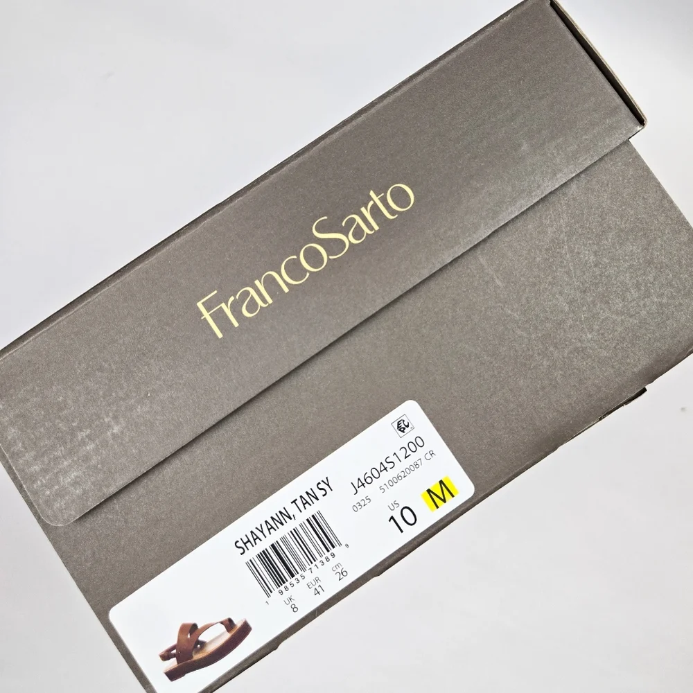 NIB Franco Sarto Shayann Sandal, 10 - Picture 10 of 12